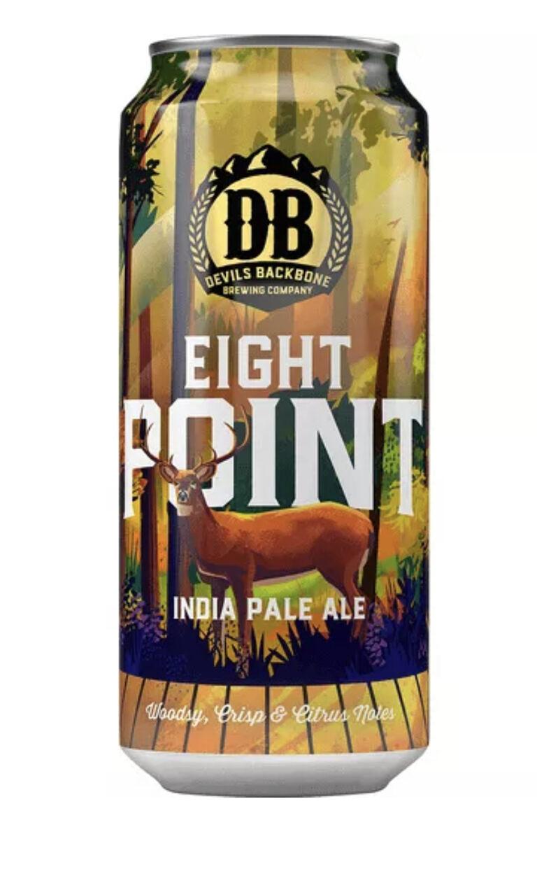 Eight Point IPA by Devils Backbone Brewing Co - Outpost Production Facility