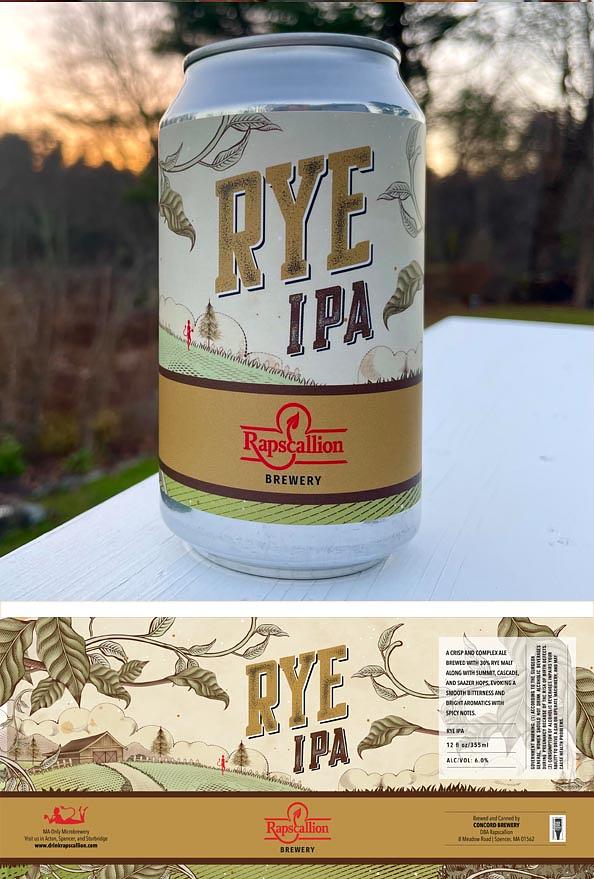 Rye The Hell IPA by Port Townsend Brewing Co