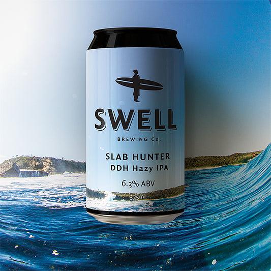 Slab Hunter DDH Hazy IPA by Swell Brewing Co.