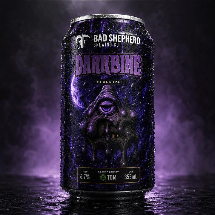 Darkbine Black IPA by Bad Shepherd Brewing Co