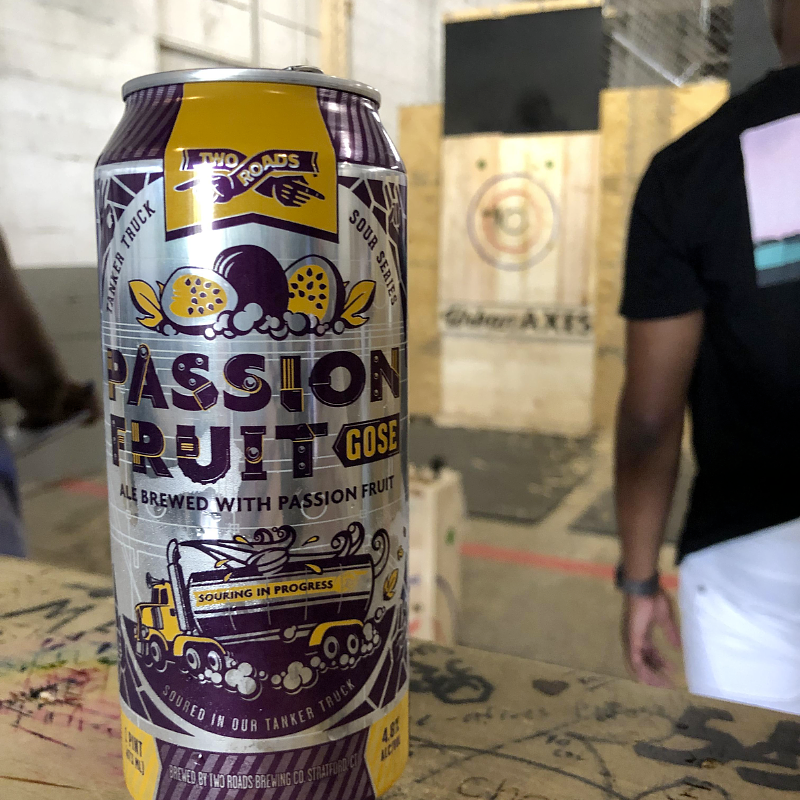 Passion Fruit IPA by Johnson City Brewing Co