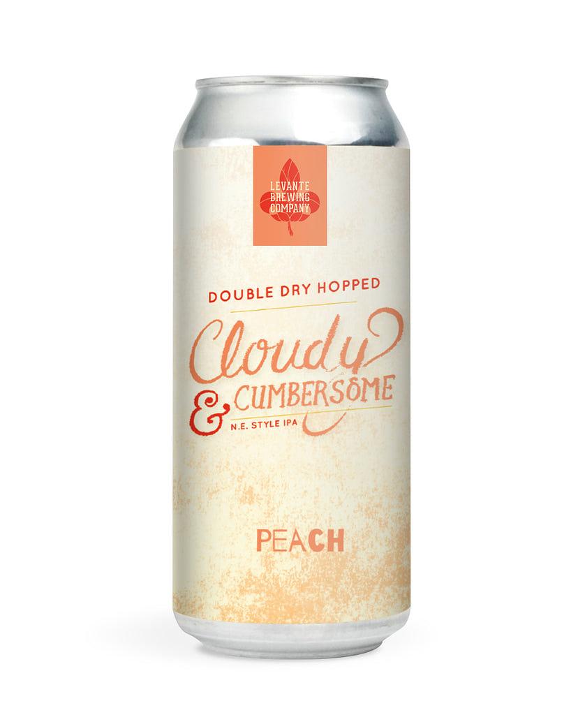 Cloudy & Cumbersome Peach (Double Dry-Hopped) by Levante Brewing Company