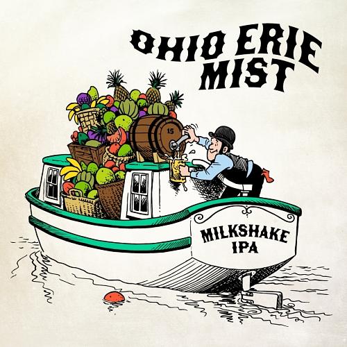 Ohio Erie Mist Milkshake IPA by Lock 15 Brewing Co