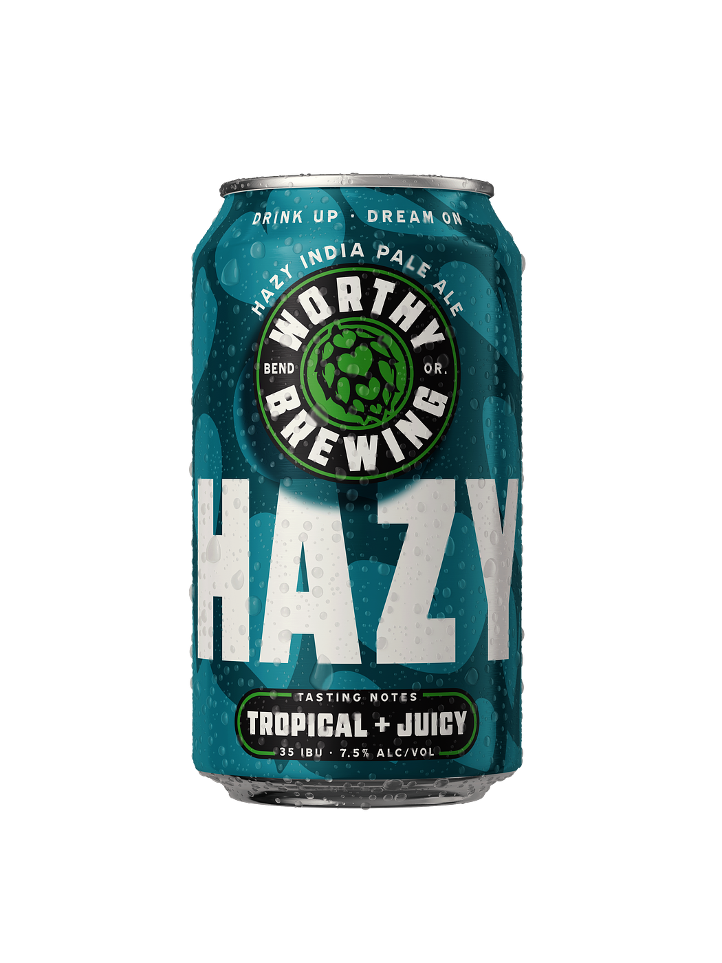 Hazy IPA by Worthy Brewing Company