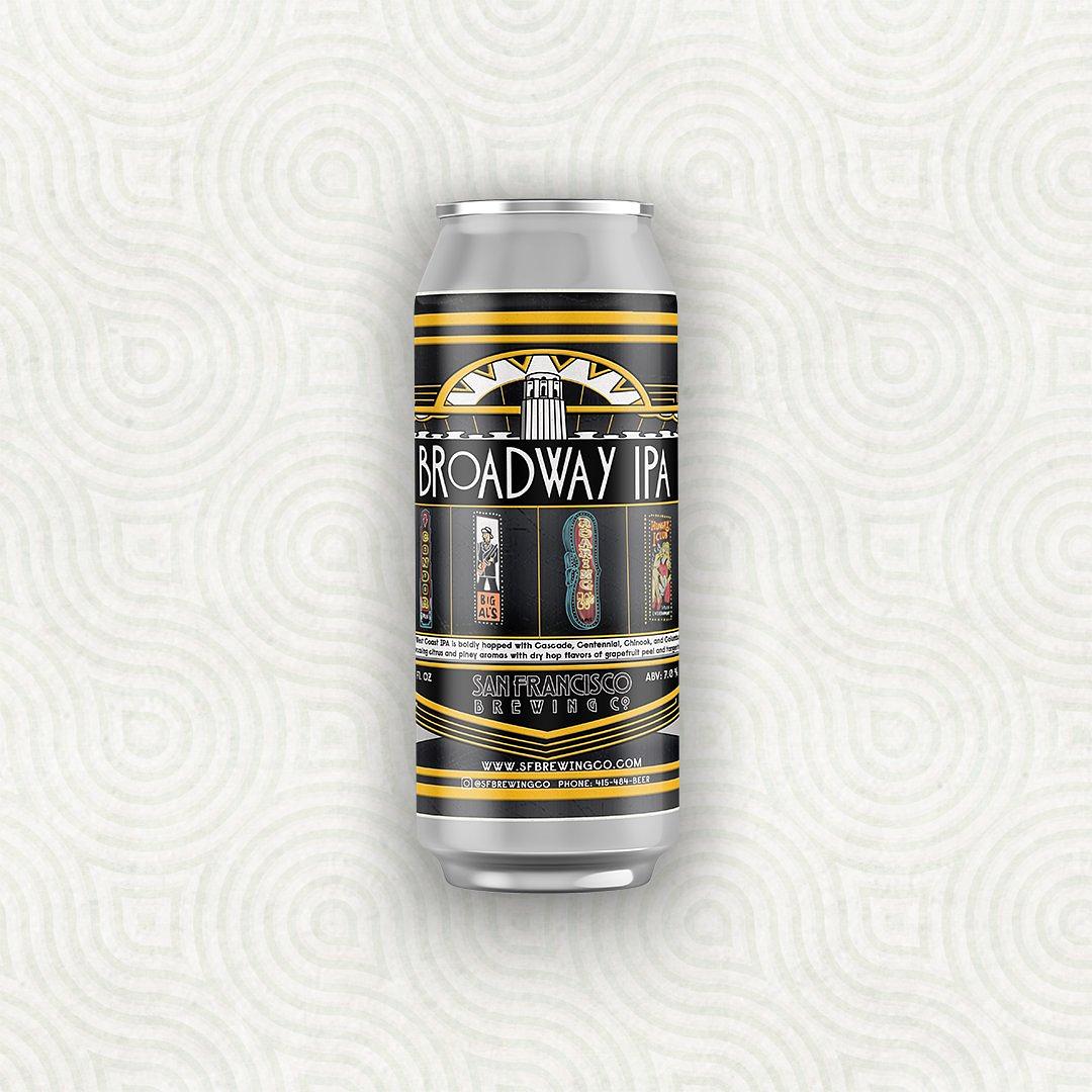 Broadway IPA by San Francisco Brewing Co