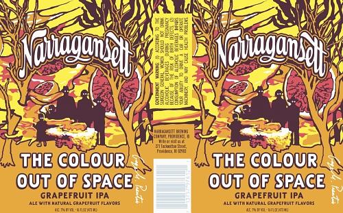 The Colour Out Of Space by Narragansett Brewing Co - Providence
