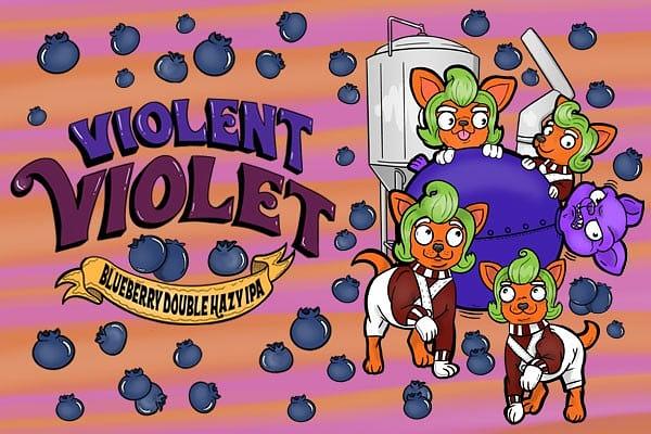 Violent Violet by Big Dog's Brewing Co