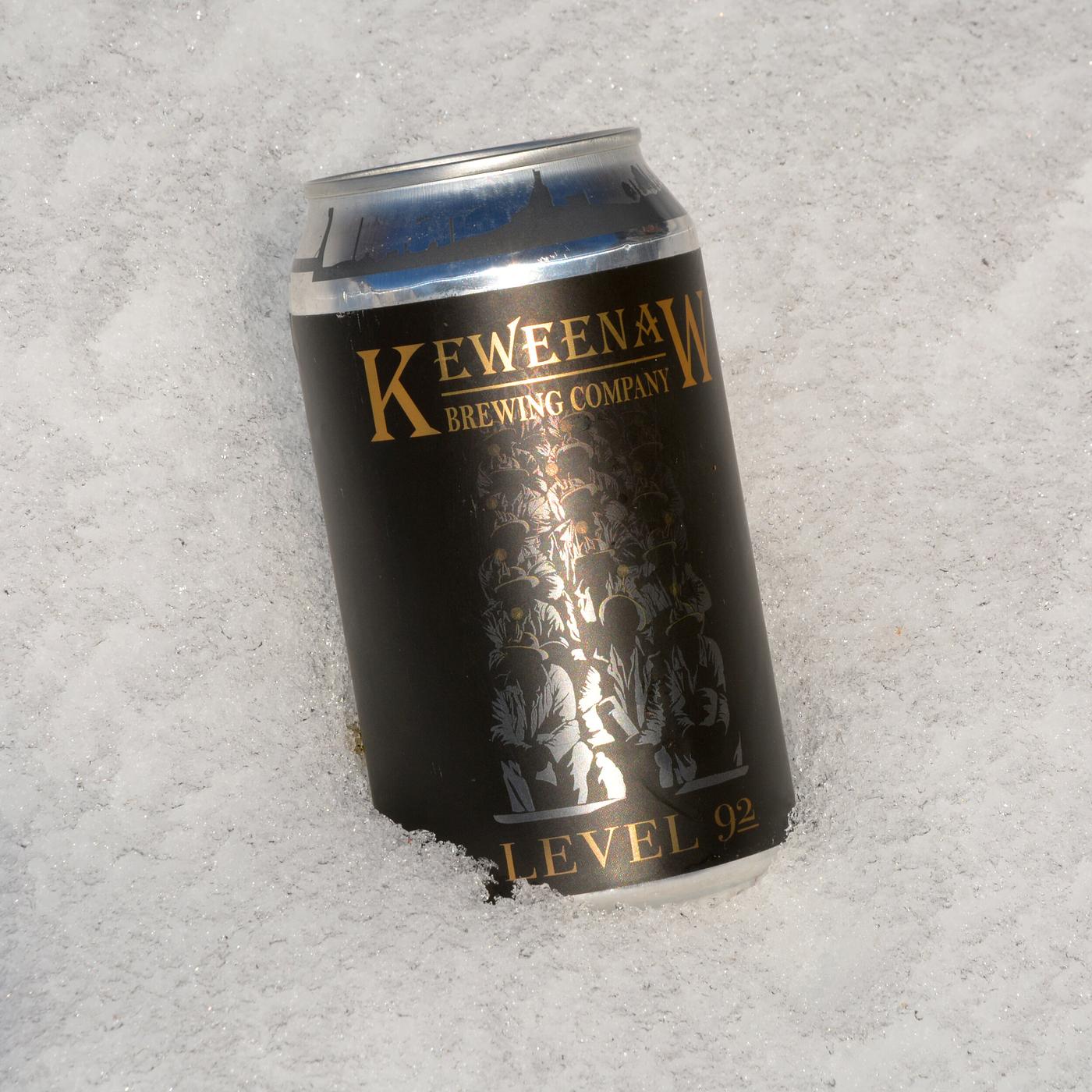 Level 92 Black IPA by Keweenaw Brewing Co