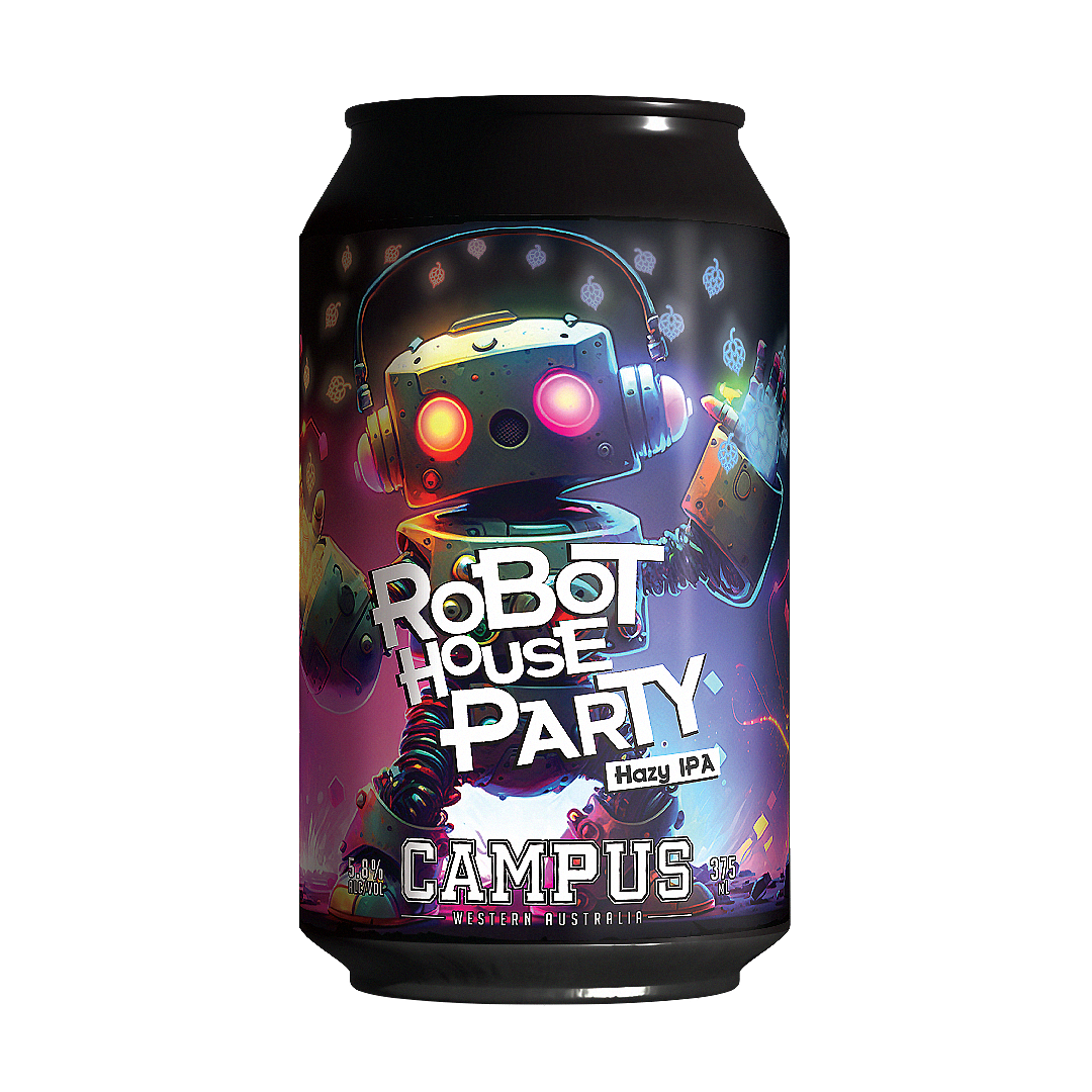 Robot House Party by Campus Brewing