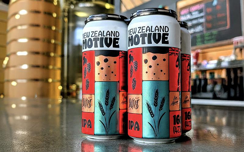 New Zealand Motive by Alter Brewing Company