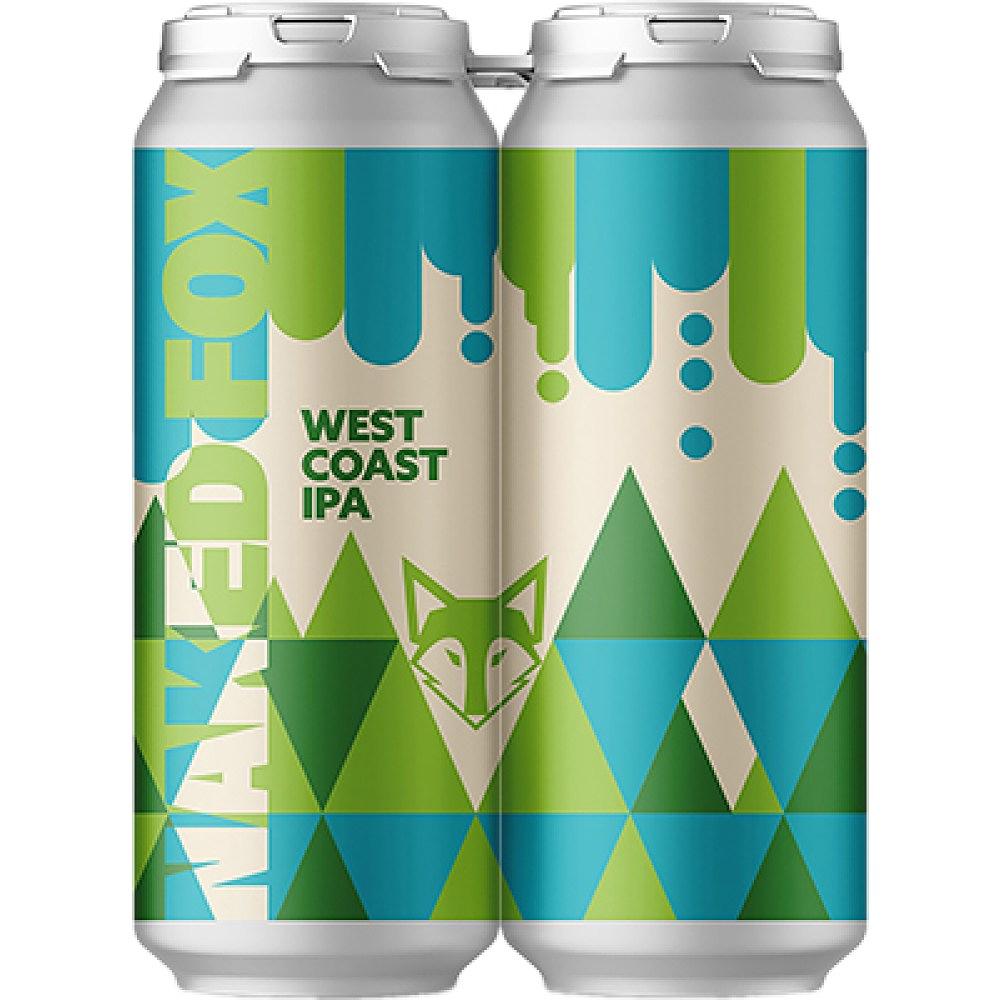 Naked Fox West Coast IPA by Main Street Brewing Company