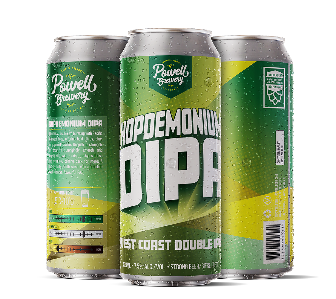 Hopdemonium DIPA by Powell Street Craft Brewery