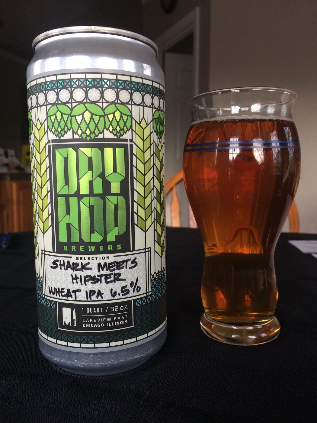 Shark Meets Hipster by Dryhop Brewers