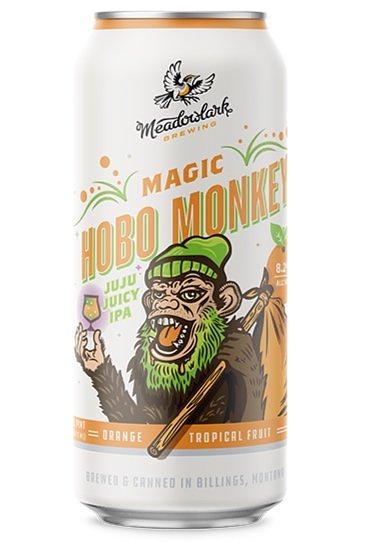 Magic Hobo Monkey Juju Juicy IPA by Meadowlark Brewing