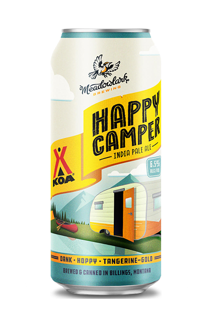 Happy Camper Kampgrounds of America IPA by Meadowlark Brewing