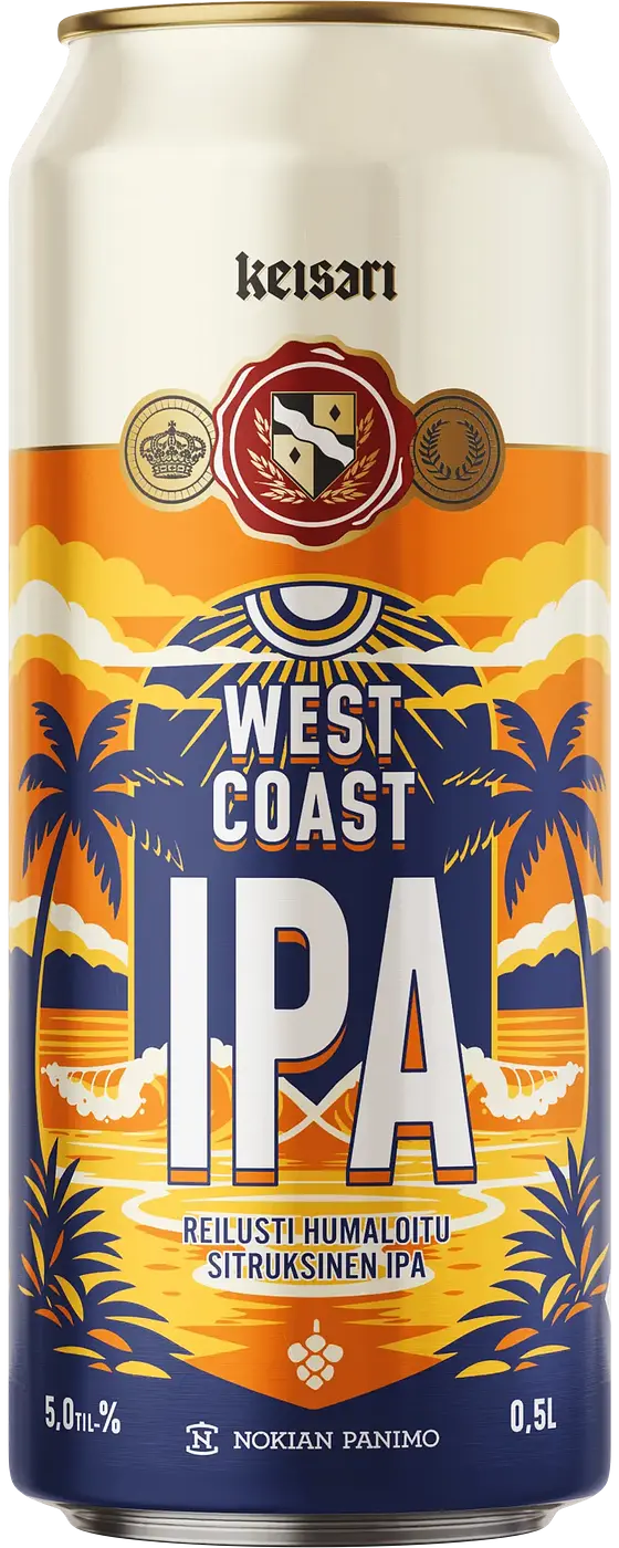 Keisari West Coast IPA by Nokian Panimo