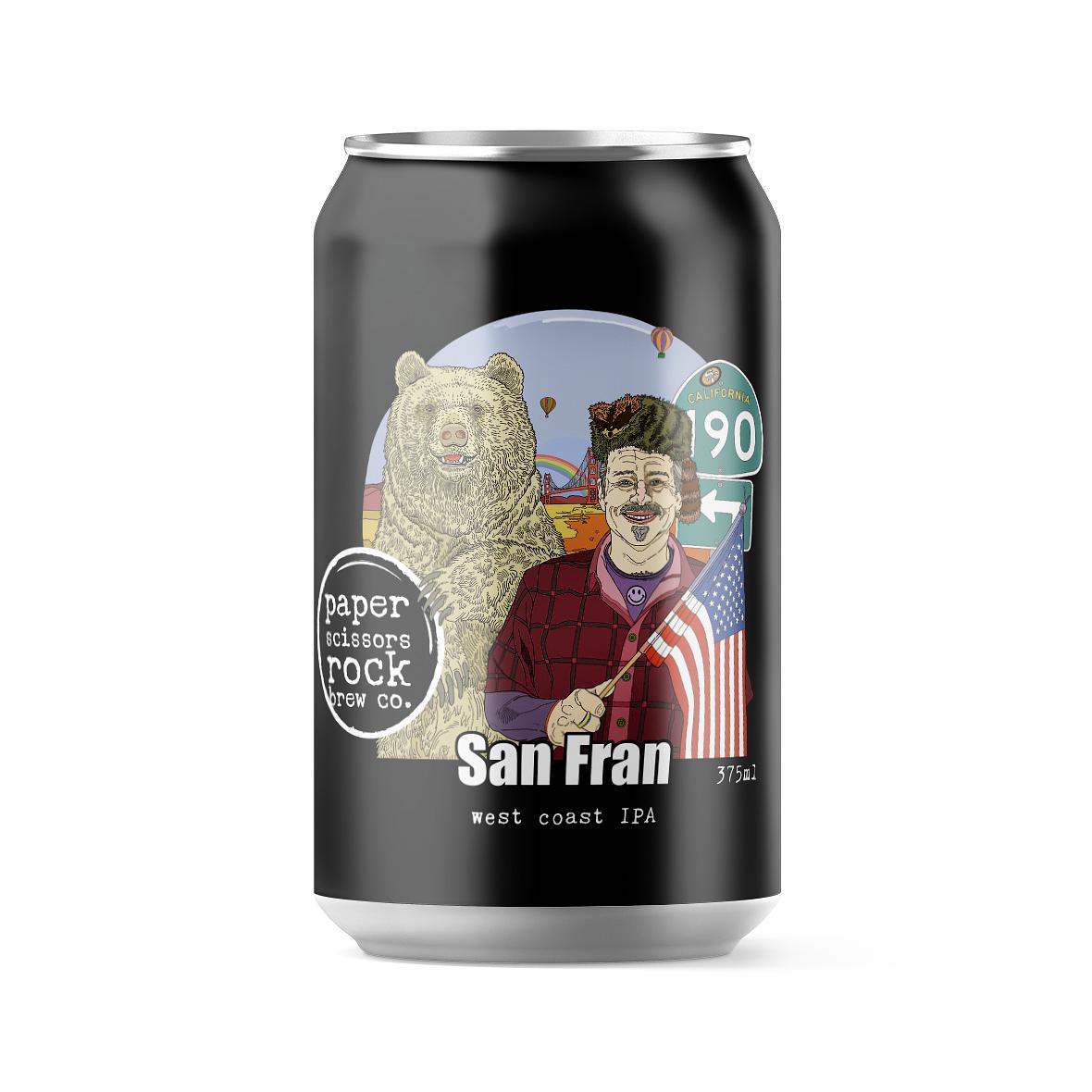 San Fran WCIPA by Paper Scissors Rock Brew Co.