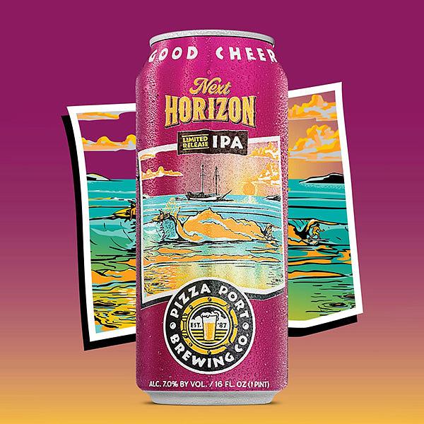 Next Horizon IPA by Pizza Port Ocean Beach