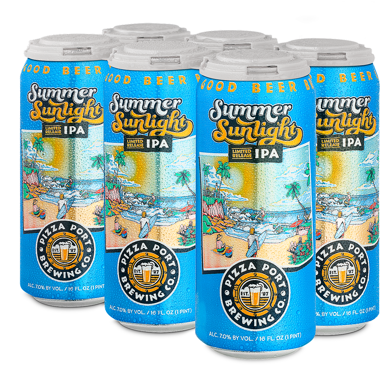 Summer Sunlight IPA by Pizza Port Ocean Beach