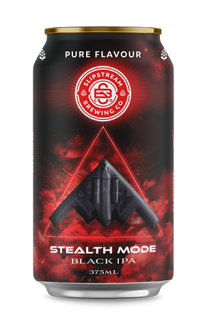 Stealth Mode Black IPA by Slipstream Brewery