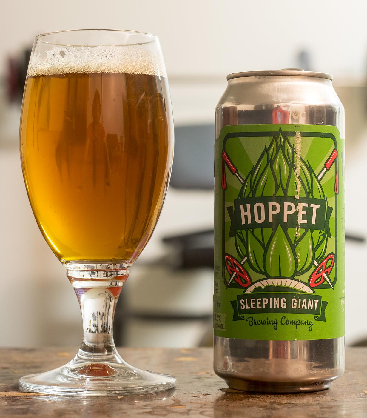 Hoppet IPA by Sleeping Giant Brewing Co.
