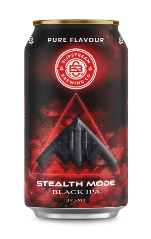 Stealth Mode Black IPA by Slipstream Brewing