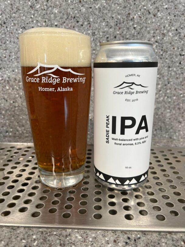 Sadie Peak IPA by Grace Ridge Brewing