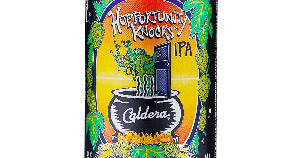 Hopportunity Knocks IPA by Caldera Brewing Co