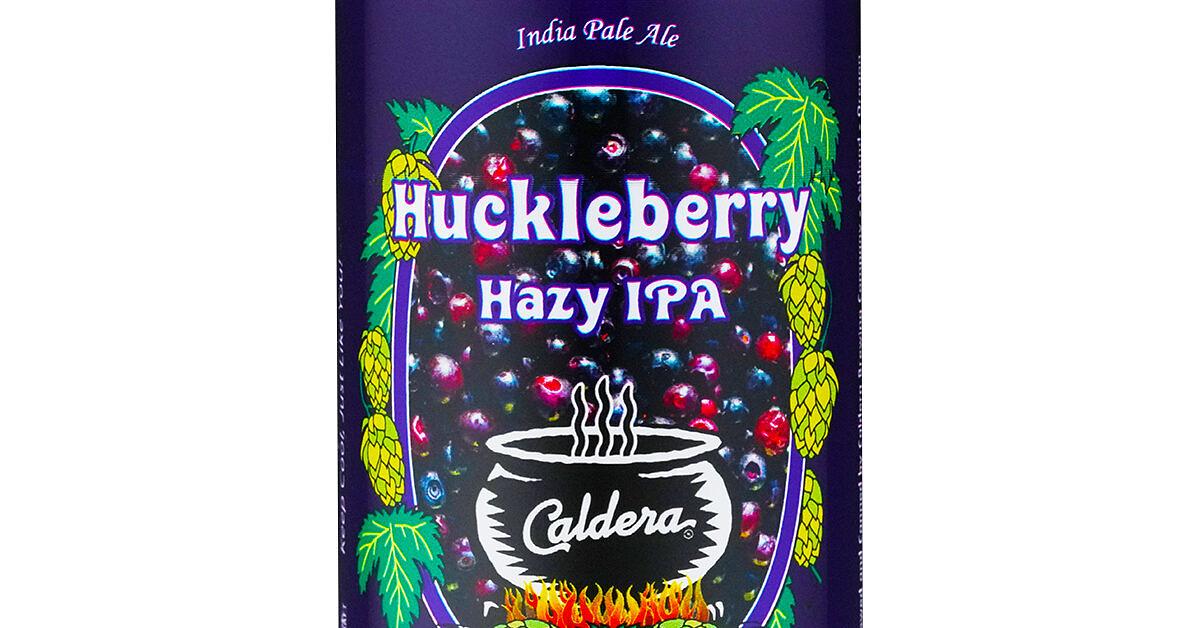 Huckleberry Hazy IPA by Caldera Brewing Co