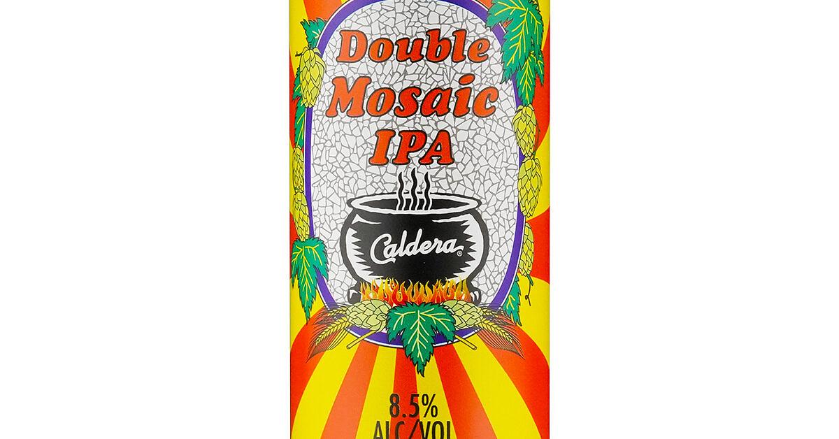 Double Mosaic IPA by Caldera Brewing Co