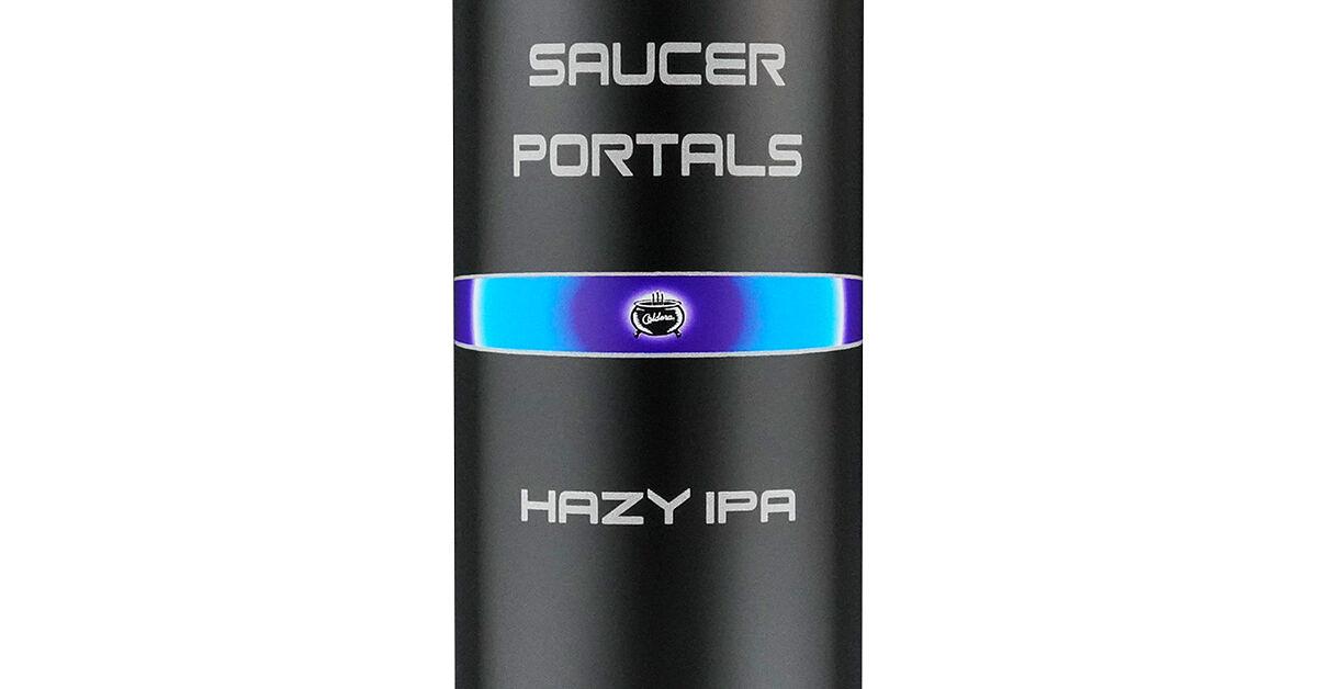 Saucer Portals Hazy IPA by Caldera Brewing Co