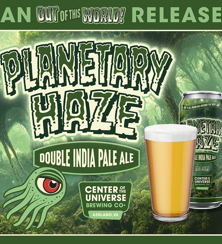 Planetary Haze by Center of the Universe Brewing Co