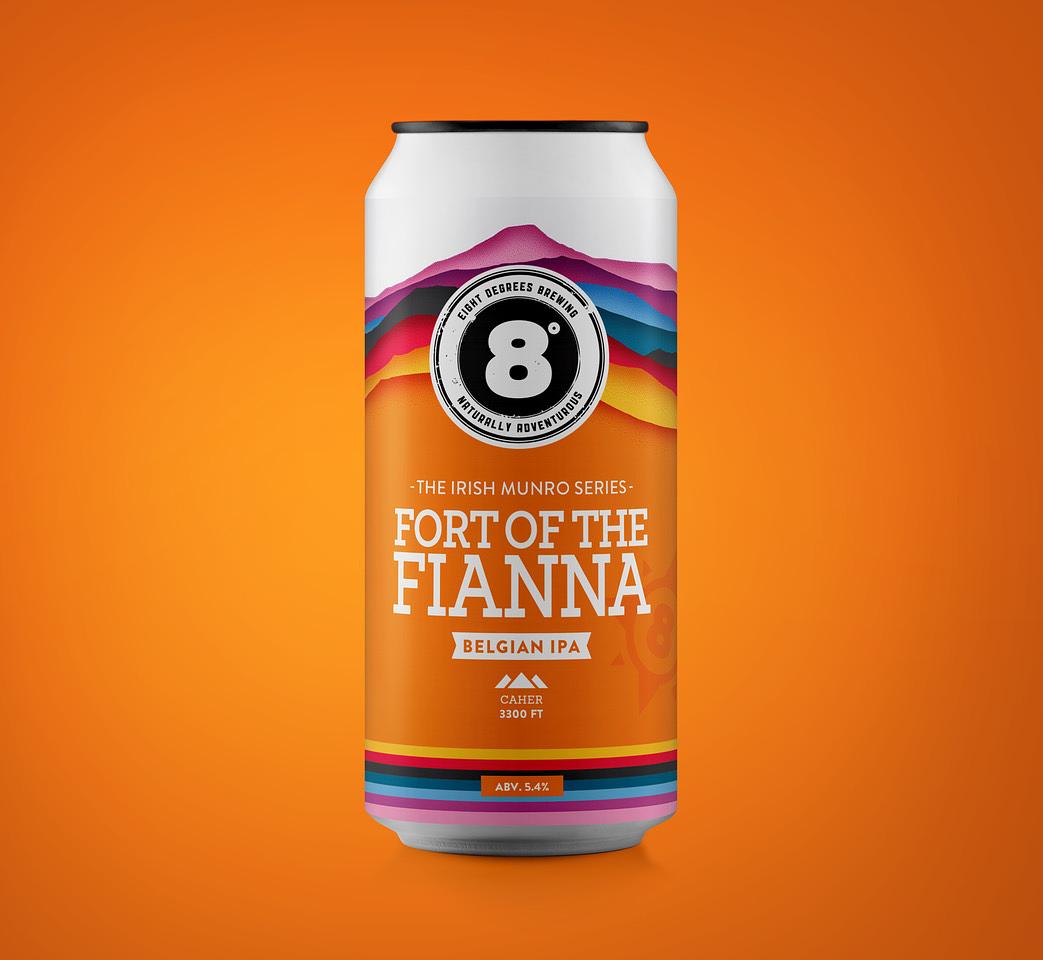 Fort of the Fianna Belgian IPA by Eight Degrees Brewing