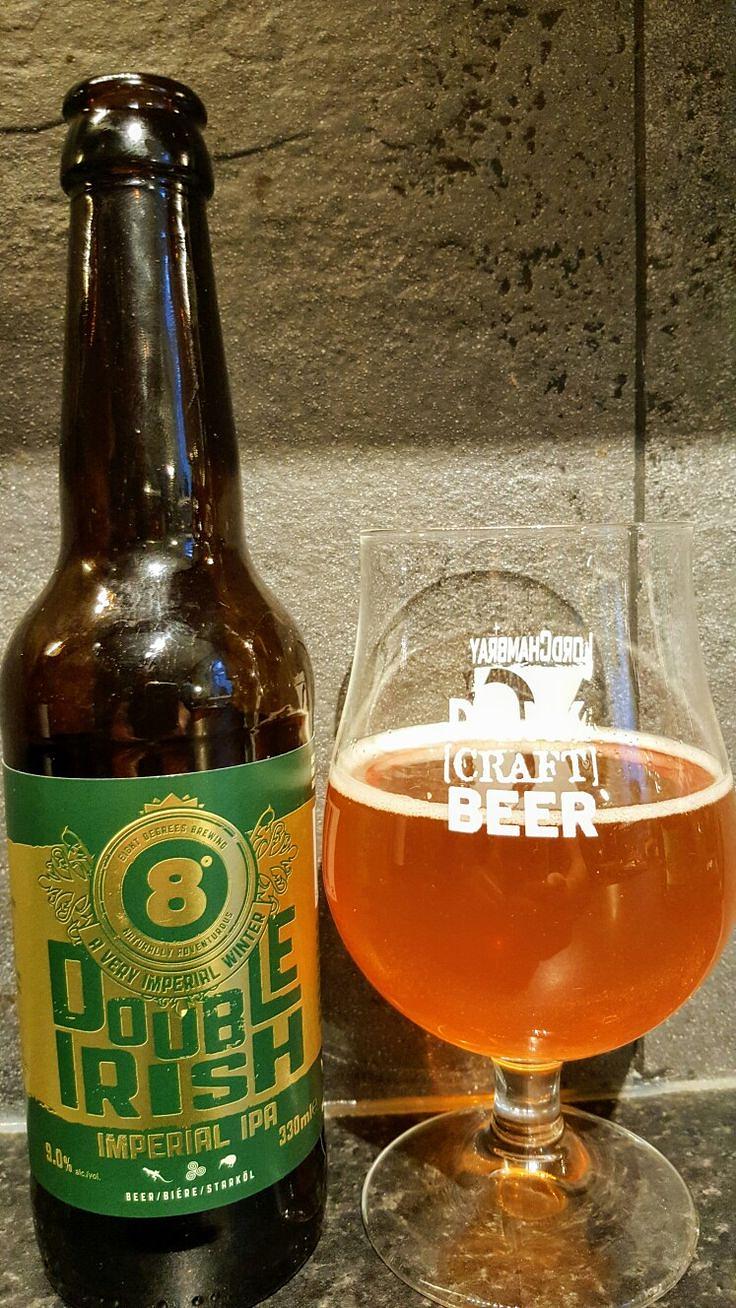 Double Irish Double IPA by Eight Degrees Brewing