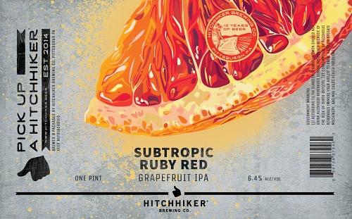 Subtropic Ruby Red by Hitchhiker Brewing Co.