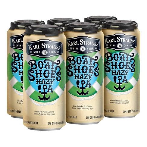 Boat Shoes Hazy IPA by Karl Strauss Brewing Co