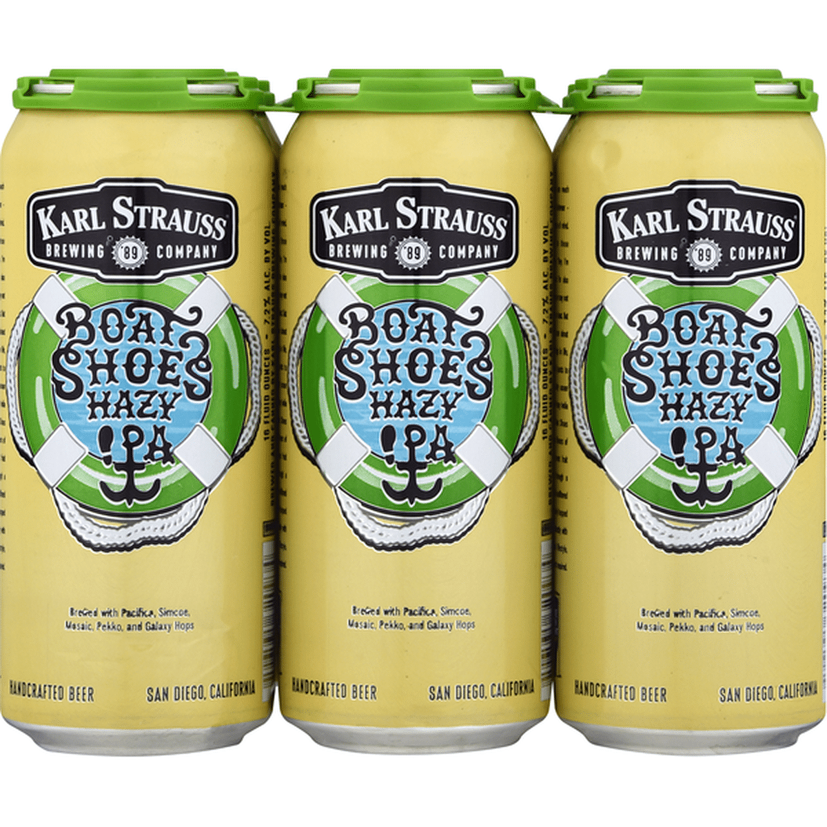 Boat Shoes Hazy IPA by Karl Strauss Brewing Co - 4S Ranch