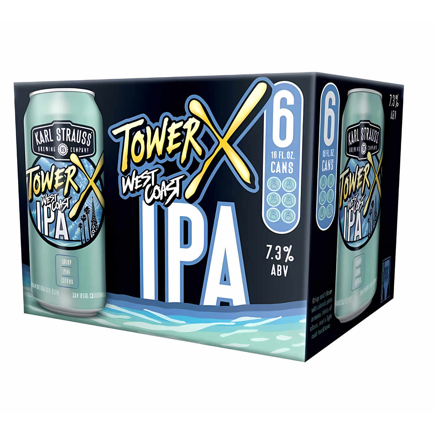 Tower X IPA by Karl Strauss Brewing Co