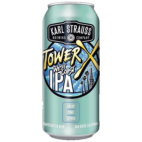 Tower X IPA by Karl Strauss Brewing Co - 4S Ranch