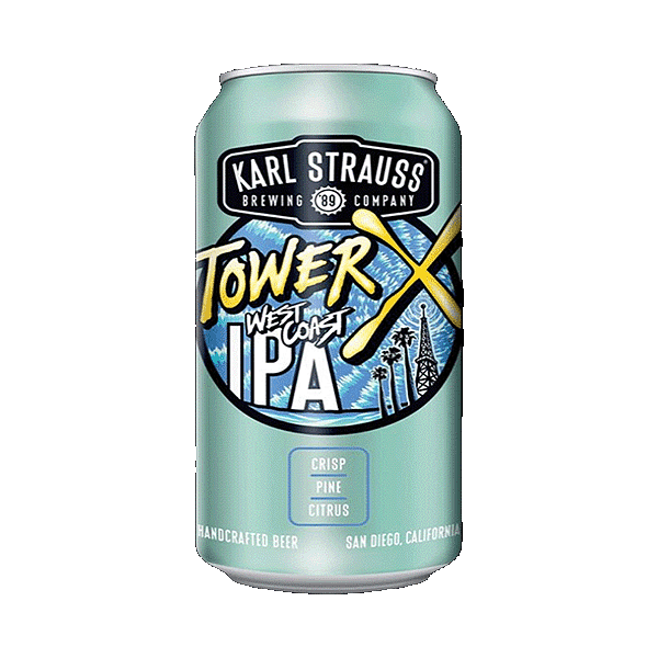 Tower X IPA by Karl Strauss Brewing Co - Costa Mesa