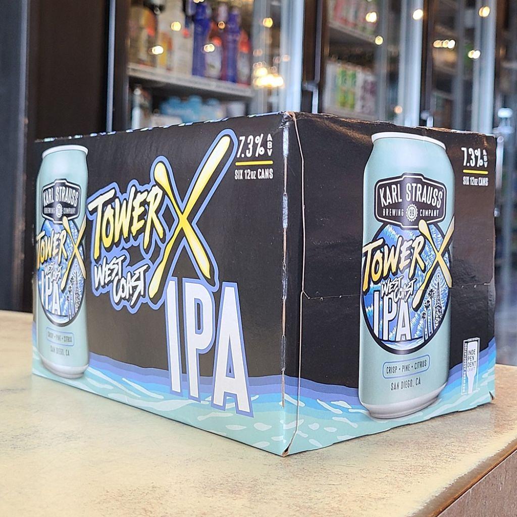 Tower X IPA by Karl Strauss Brewing Co - La Jolla