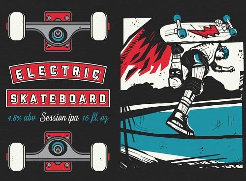Electric Skateboard by Roadmap Brewing Co