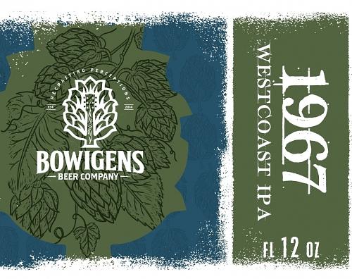 1967 IPA by Bowigens Beer Company