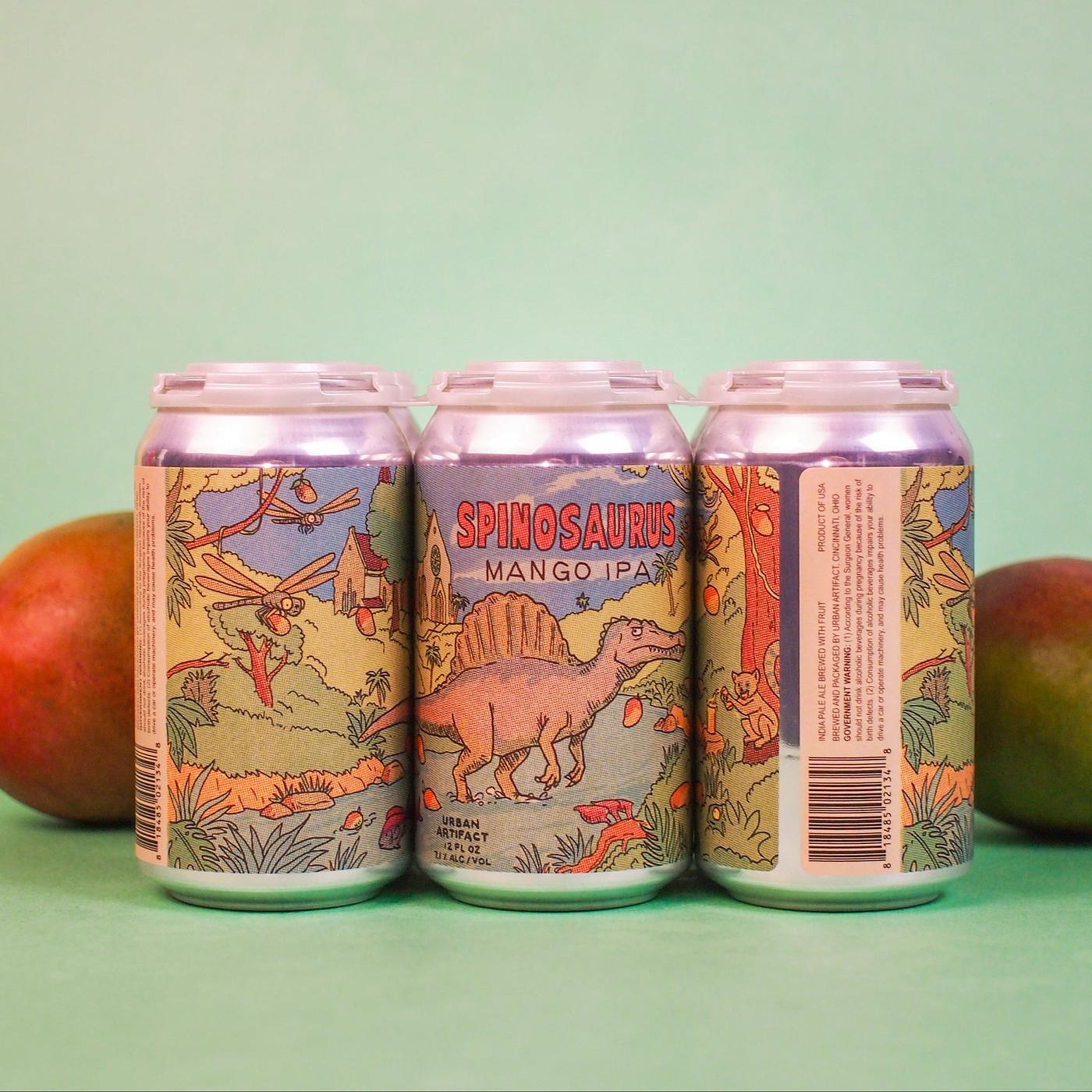 Spinosaurus Mango IPA by Urban Artifact