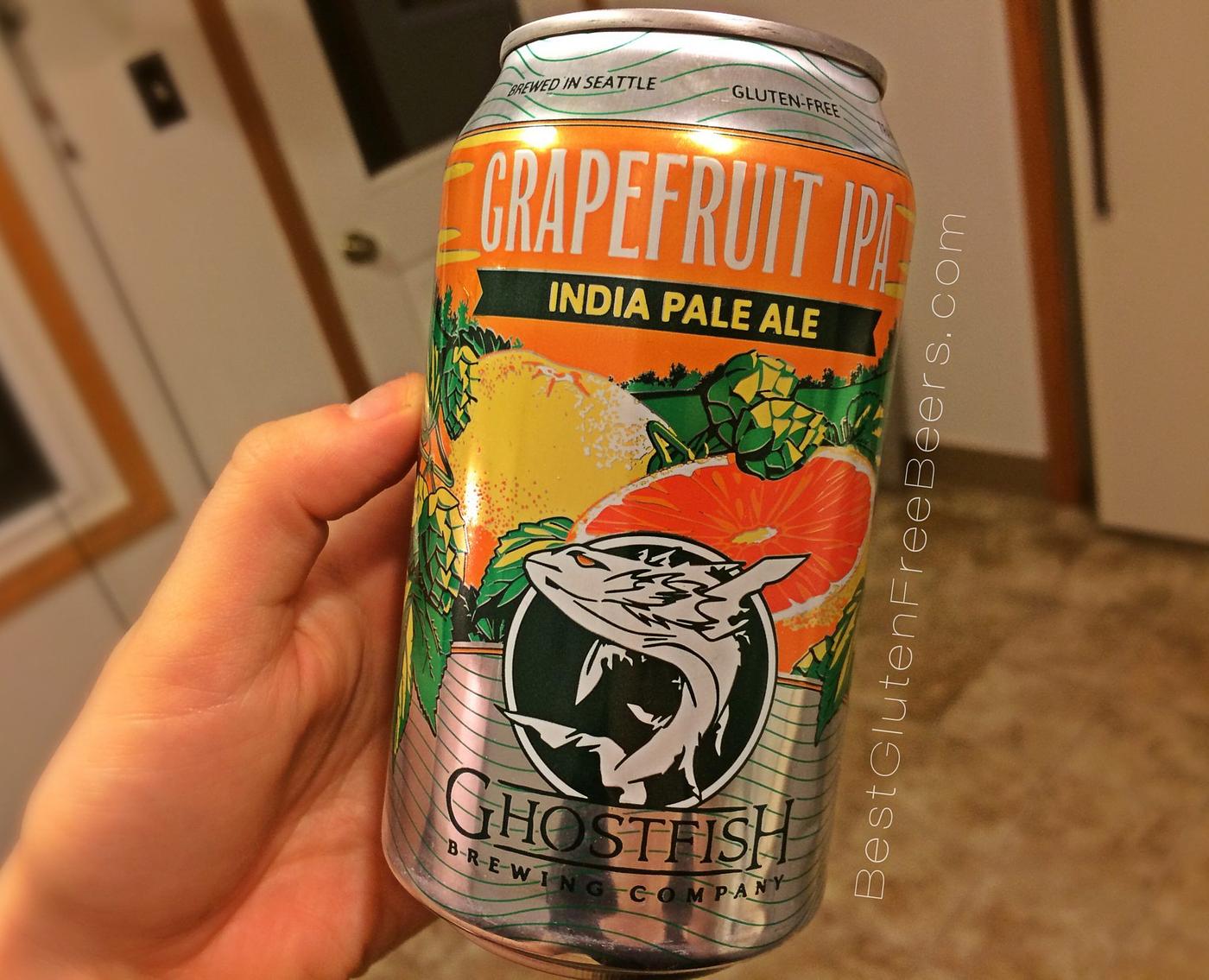Ghostfish Gluten Free Grapefruit IPA by Kulshan Brewing Co - Trackside