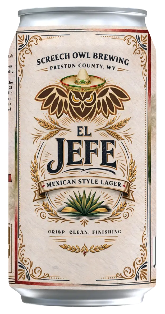 El Jefe IPA by Lower Forge Brewery