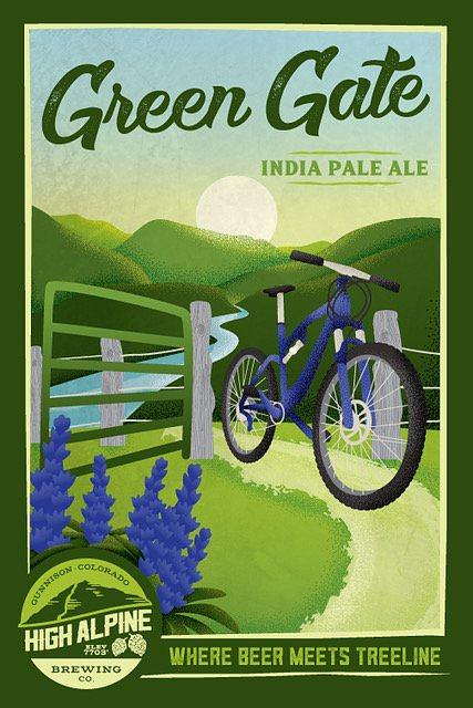 Green Gate IPA by High Alpine Brewing Company