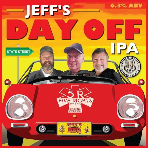 Jeff's Day Off by 5 Rights Brewing Co