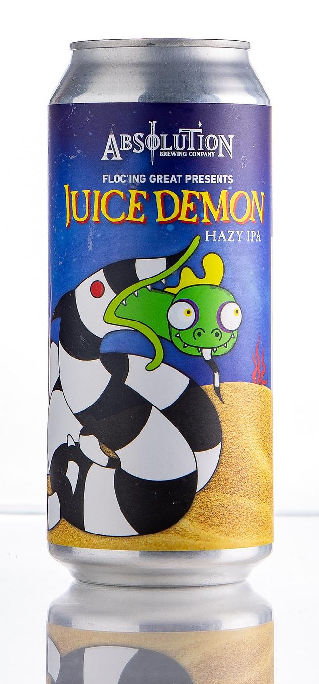 Juice Demon Beetlejuice Hazy IPA by Absolution Brewing Co