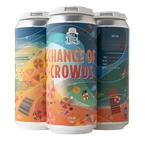 Chance of Crowds Hazy IPA by Alibi Ale Works